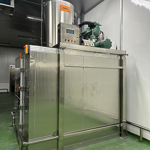 5噸片冰機(jī)交付河南某肉制品廠