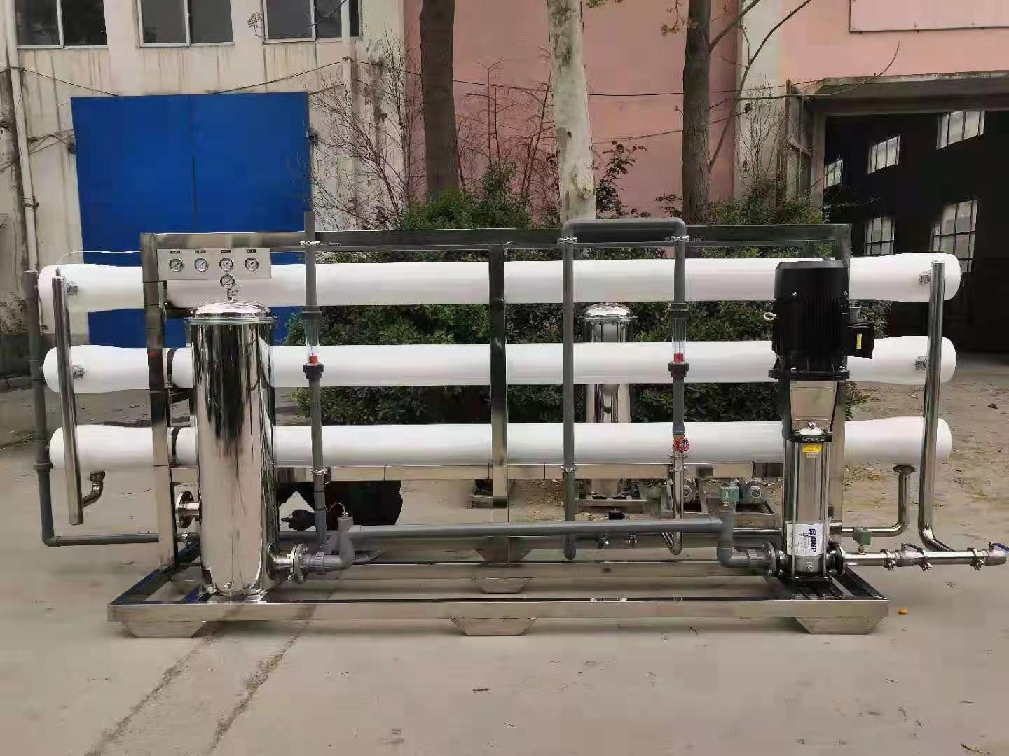 定制大型工業(yè)純凈水器ro反滲透商用直飲機水處理除垢過濾設備(圖17)